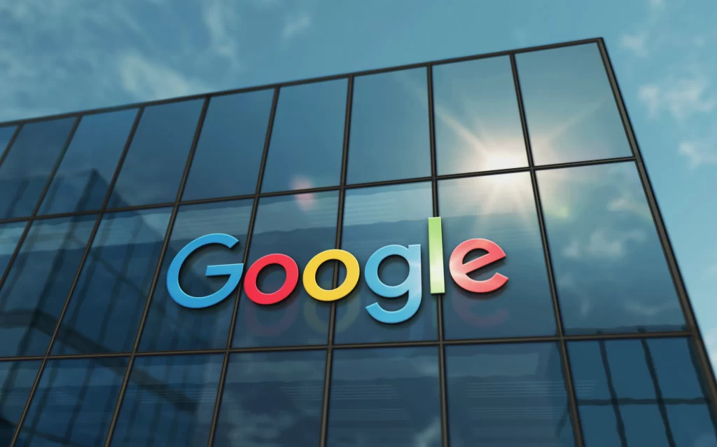 Google logo representing online search activity used in rewards and survey programs