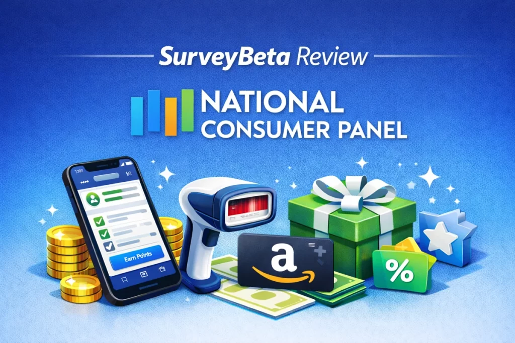 National Consumer Panel rewards app review by SurveyBeta
